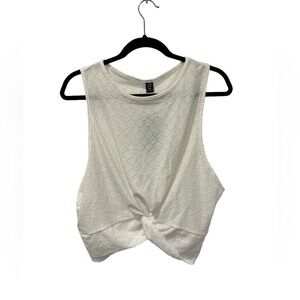 Women’s SHEIN EZwear white sleeveless crop top size 4XL
